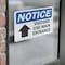 Signmission Visitors Use Main Entrance Up Arrow Sign, Vinyl Decal, 5in W x 3.5in L, 2PK OS-2PACK-NS-D-35-L-18885 - alternate 5